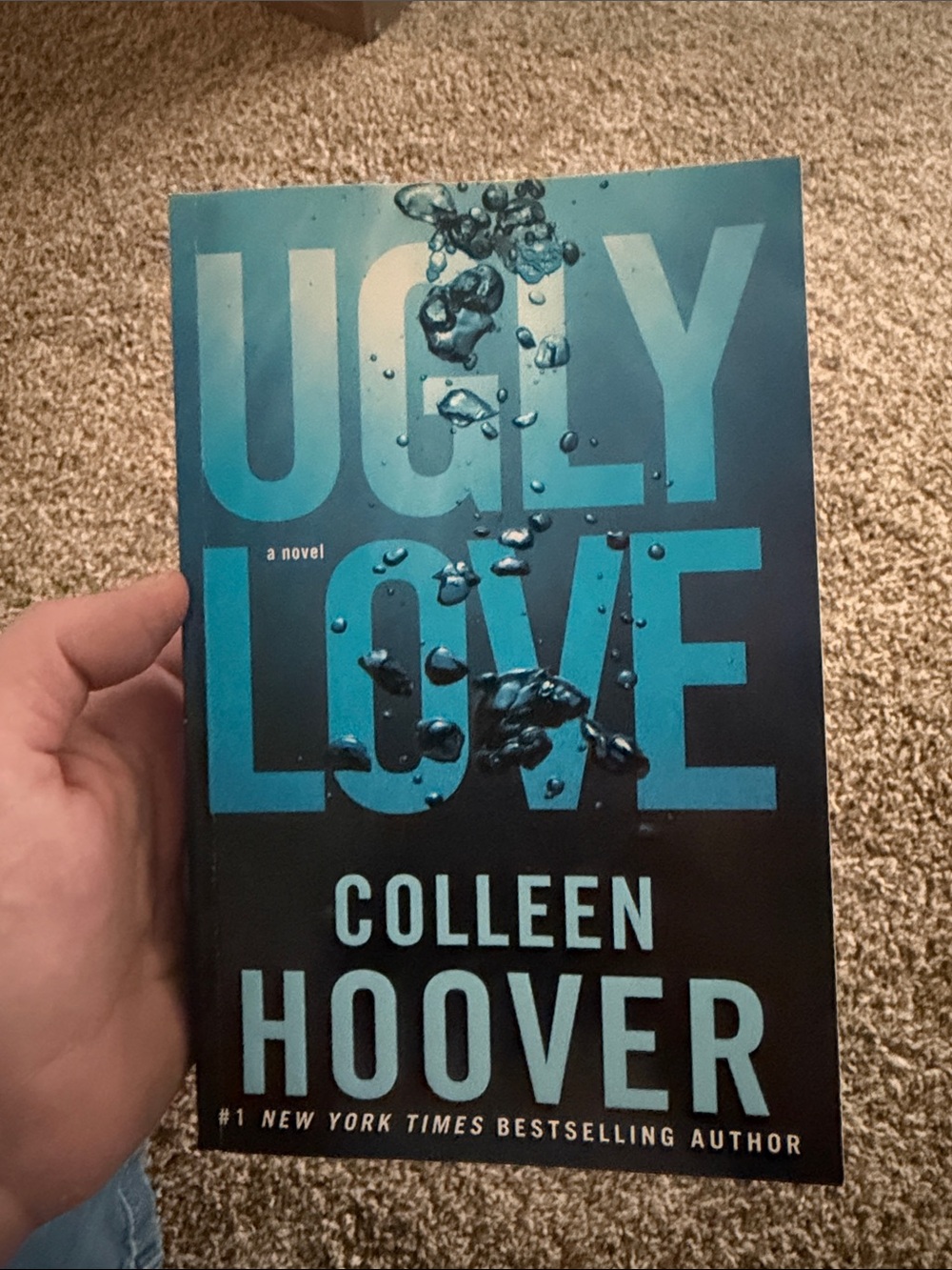 Ugly Love by Colleen Hoover— Blue Paperback Novel